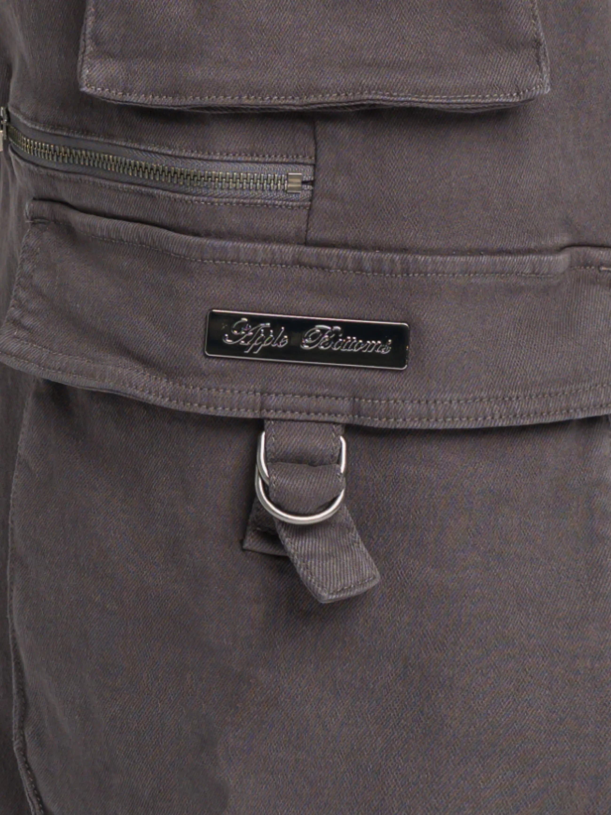 Low-Rise Twill Cargo Pant